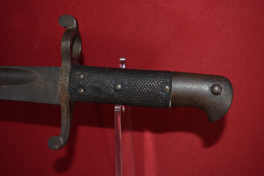 PATTERN 1863 BAYONET FOR THE WHITWORTH RIFLE, YATAGAHAN BLADE-SOLD